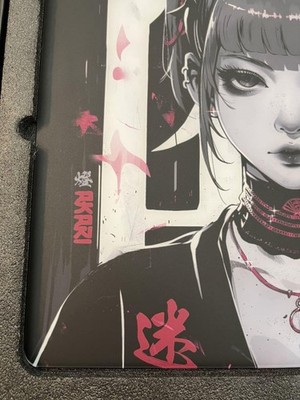GLSSWRKS Akari Premium Glass Mousepad Gaming Mousepad Red GLSSWRKS Akari Premium Glass Mousepad Gaming Mousepad Red