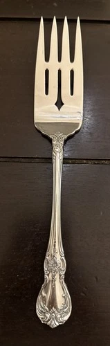 Old Master by Towle Sterling Silver Cold Meat Fork 8 1/4" Serving Piece 70 Grams