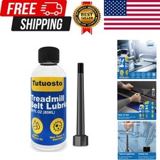 100 Silicone Treadmill Lubricant Belt Oil 500CS - Fast Free Shipping - Acrylic