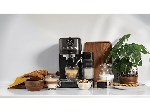 Cafetera express - Cecotec Power Espresso 20 Steel Pro Latte ***SIN CAJA*** - Imagen 9 de 10