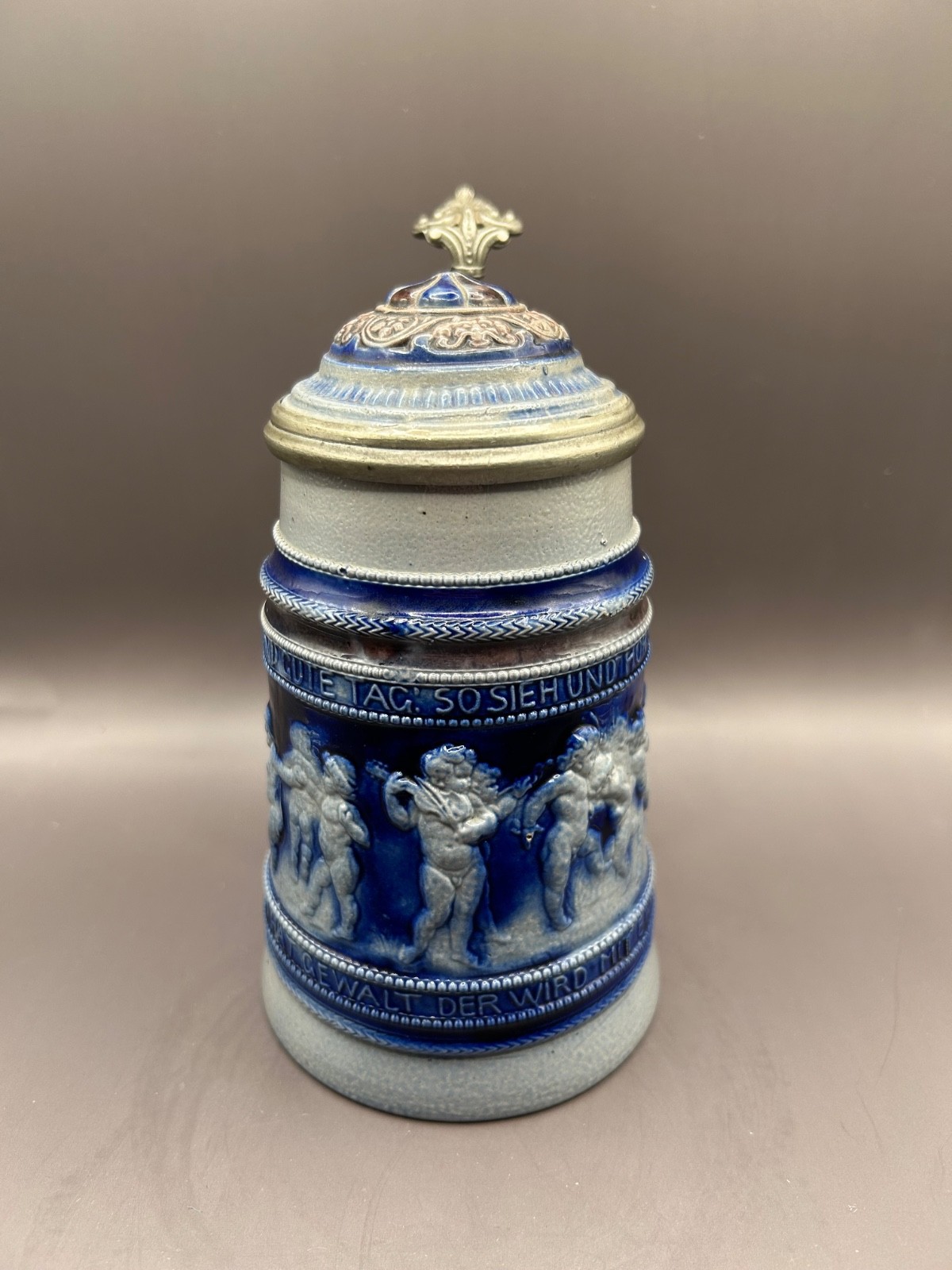 SP Gerz .5L stein salt glaze #717 Children