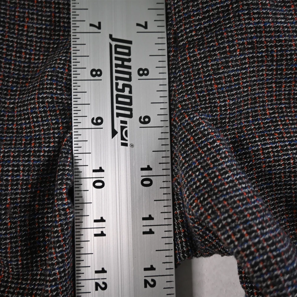 Pantalones ajustados para hombre asos 32x30 negros rojos azules tejido de manta tweed Foto 3 de 4