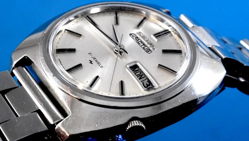 Serviced Seiko ACTUS Automatic Vintage '69 Turtle Shape Day Date Watch 7019-7000