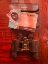 NEW 1983 BUSHNELL BINOCULARS w Sport Pak Case 7x35 InstaFocus Wide Angle