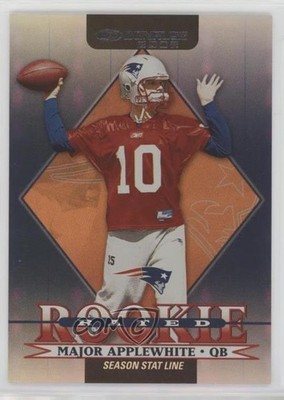 2002 Donruss Rated Season Stat Line 189/379 Major Applewhite #234 Rookie RC 1cx3