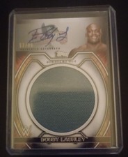 2021 Topps WWE Undisputed Mat Relic Auto - Bobby Lashley 53/99