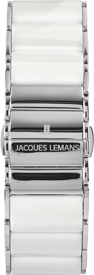 JACQUES LEMANS Armbanduhr Damen Dublin 1-1940G Quarz Perlmutt 28/24 mm B-WARE - Bild 4 von 4