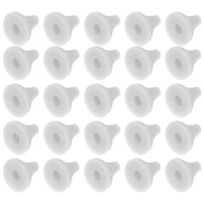 100 Pcs Silicone Outdoor Showerhead Nozzles Replacement Accessories