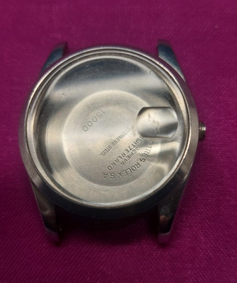 Rolex Oyster Perpetual Date 34mm Ref 15000 Original Stahlgehäuse Vintage 1981