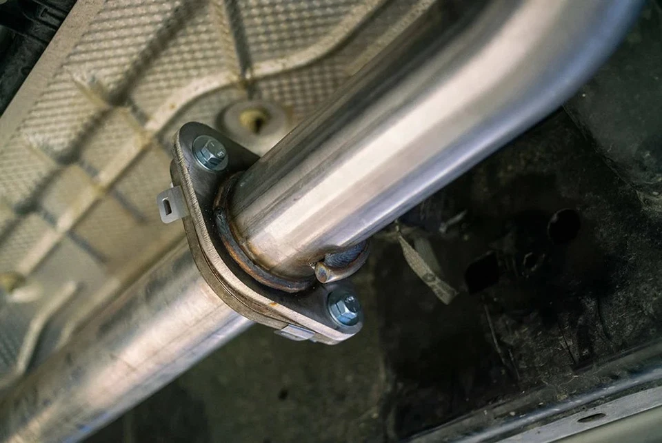 For Ram 1500 2019-2024 MBRP High Flow Silver Exhaust Muffler Foto 3 de 4