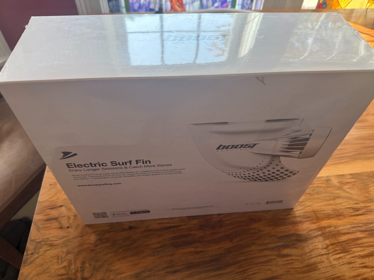 Boost Surfing Electric Surf Fin - White for sale online | eBay