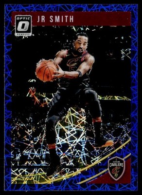 2018-19 Donruss Optic Blue Velocity JR Smith Cleveland Cavaliers #118