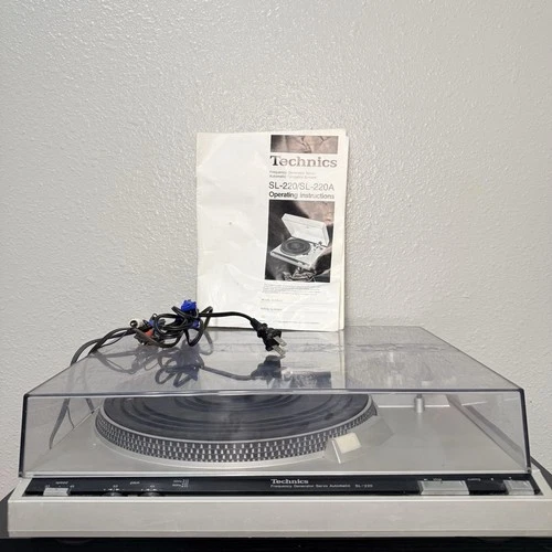 Technics SL-220 Automatic Turntable Frequency Generator Servo  For Parts