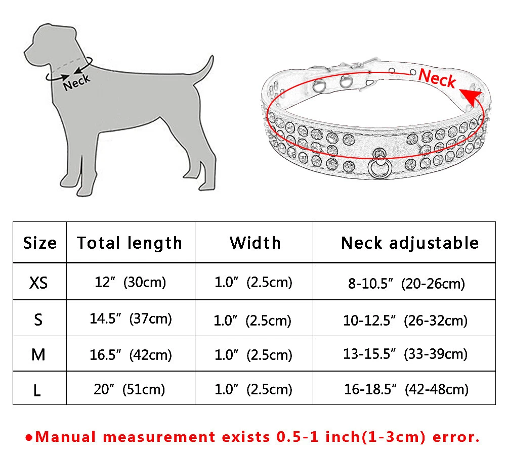 Pug neck size 2025