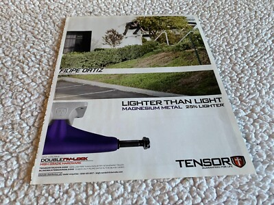 PSK29 SKATEBOARDING BILD/WERBUNG 11X8'' TENSOR TRUCKS : FILIPE ORTIZ
