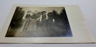 Antique Real Photo Postcard 2 Couples in Hats