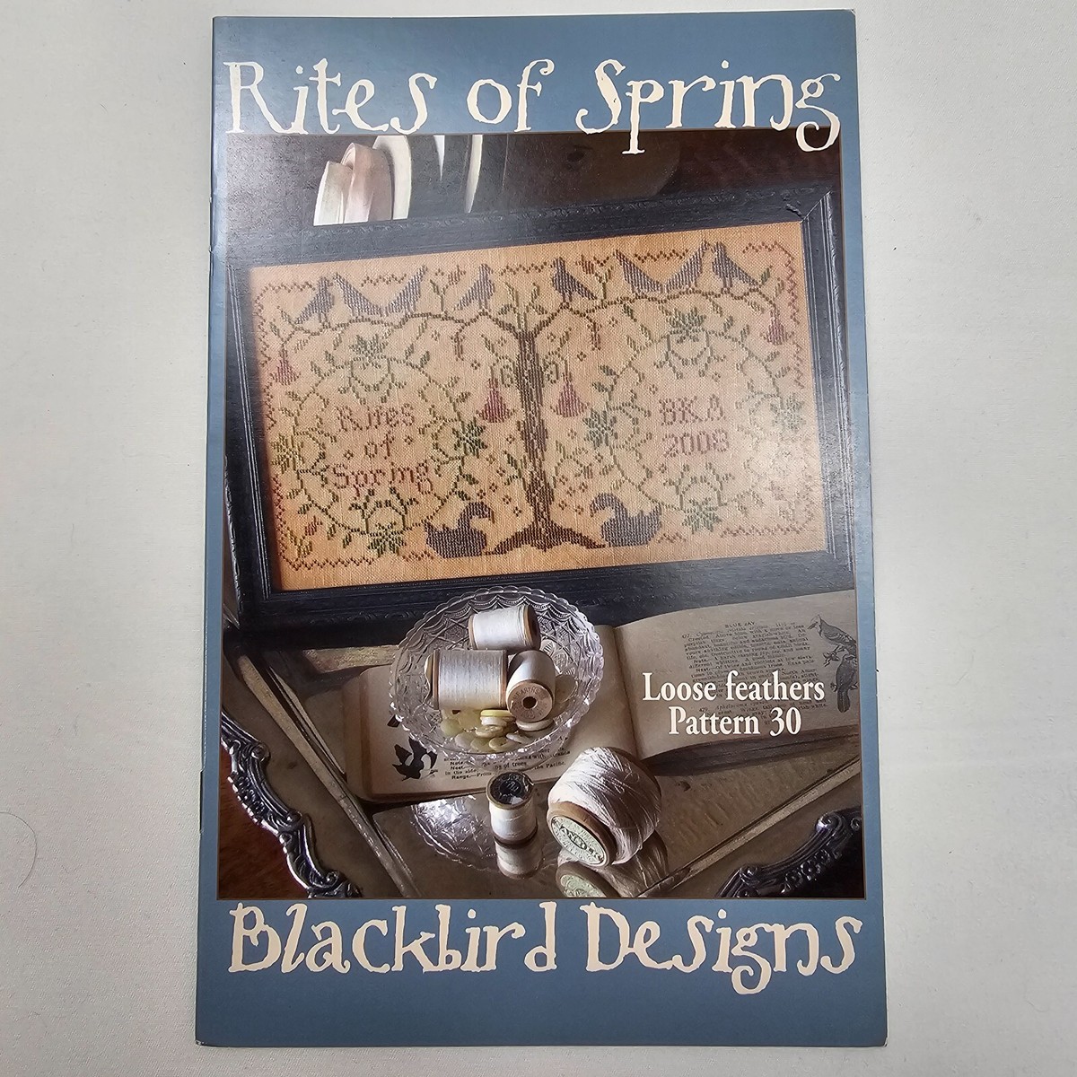 Blackbird Designs Rites Of Spring Loose Feathers 30 Primitive