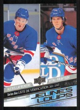 2020-21 Upper Deck French #250 Alexis Lafreniere/Vitali Kravtsov Young Guns CL
