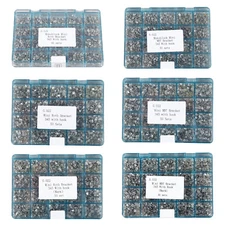 50set/1000 Dental Metal Orthodontic Bracket Brace MINI 022 345 Hooks Roth/MBT OE