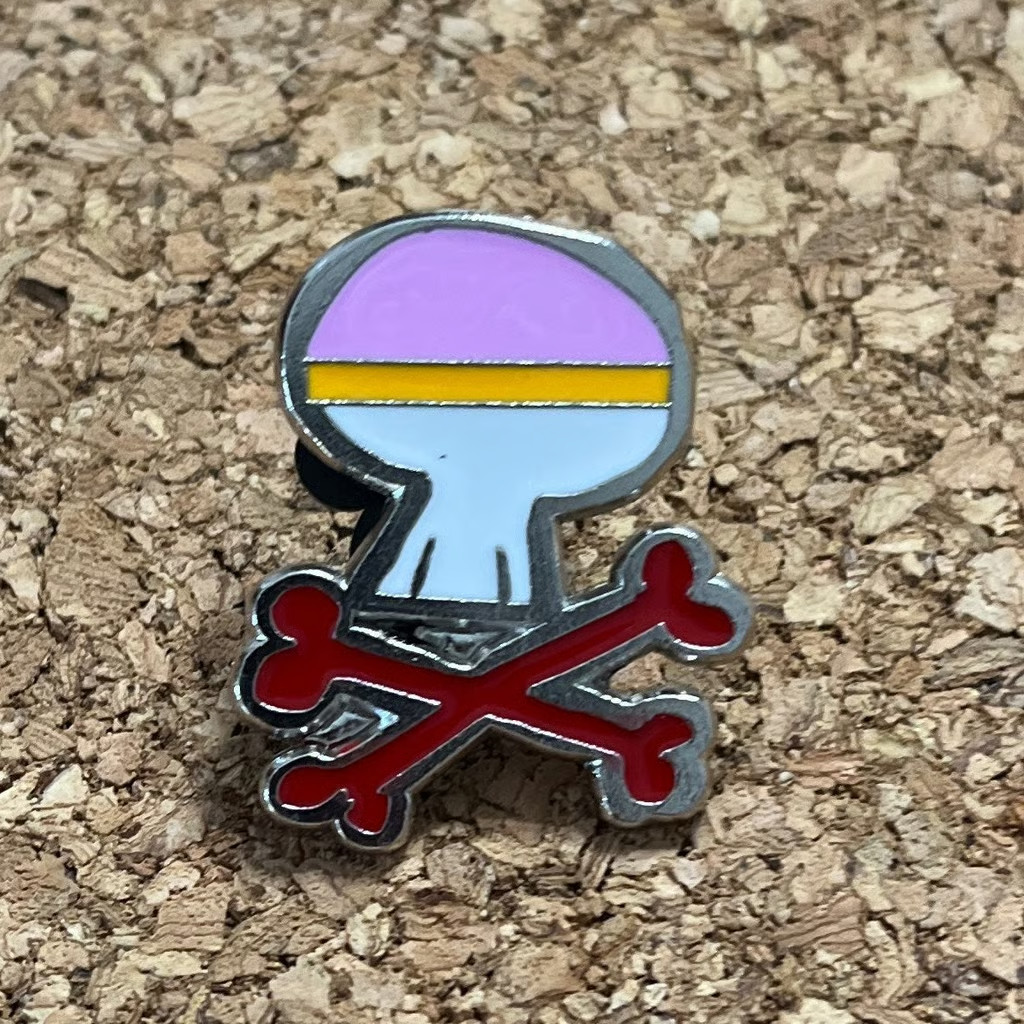 Disney Trading Pin Daisy Duck Crossbones Pirate Skull
