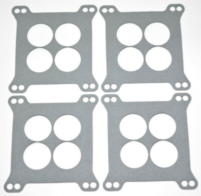 15443 Holley Carburetor Spacer 1 In. Thick Aluminum Open Center 4150 & AFB - Foto 5