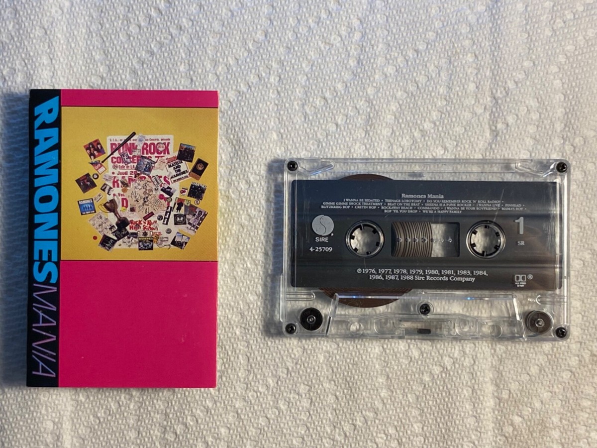 RAMONES / RAMONES MANIA USオリジナル盤 Ramones - Ramones Mania US orig' Sire cassette PUNK TESTED | eBay