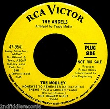 THE ANGELS-The Medley-Mega Rare Soul Girl Group Promo 45-RCA VICTOR #47-9541