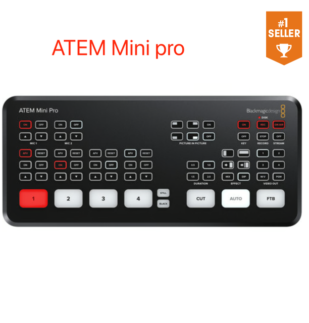 Blackmagic Design Atem Mini Pro HDMI-Compatible Live Stream