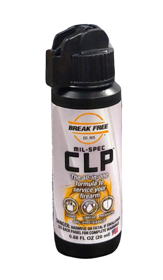 Break Free CLP Cleaner Lubricant & Preservative Gun Cleaner .68oz Sque