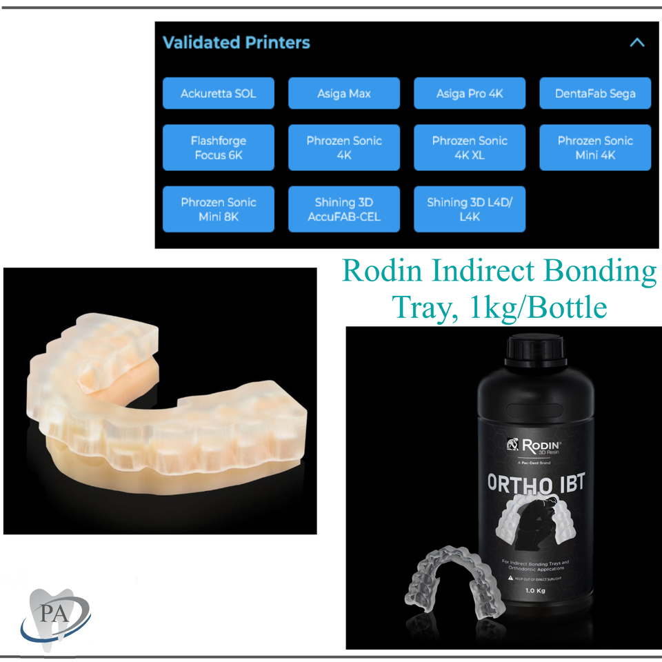 3D Rodin Resin Printing Materials, Denture Base, Clear Bite Splint ...