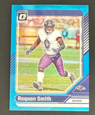 2024 Donruss Optic Football ROQUAN SMITH Teal/ 299 (Baltimore Ravens)