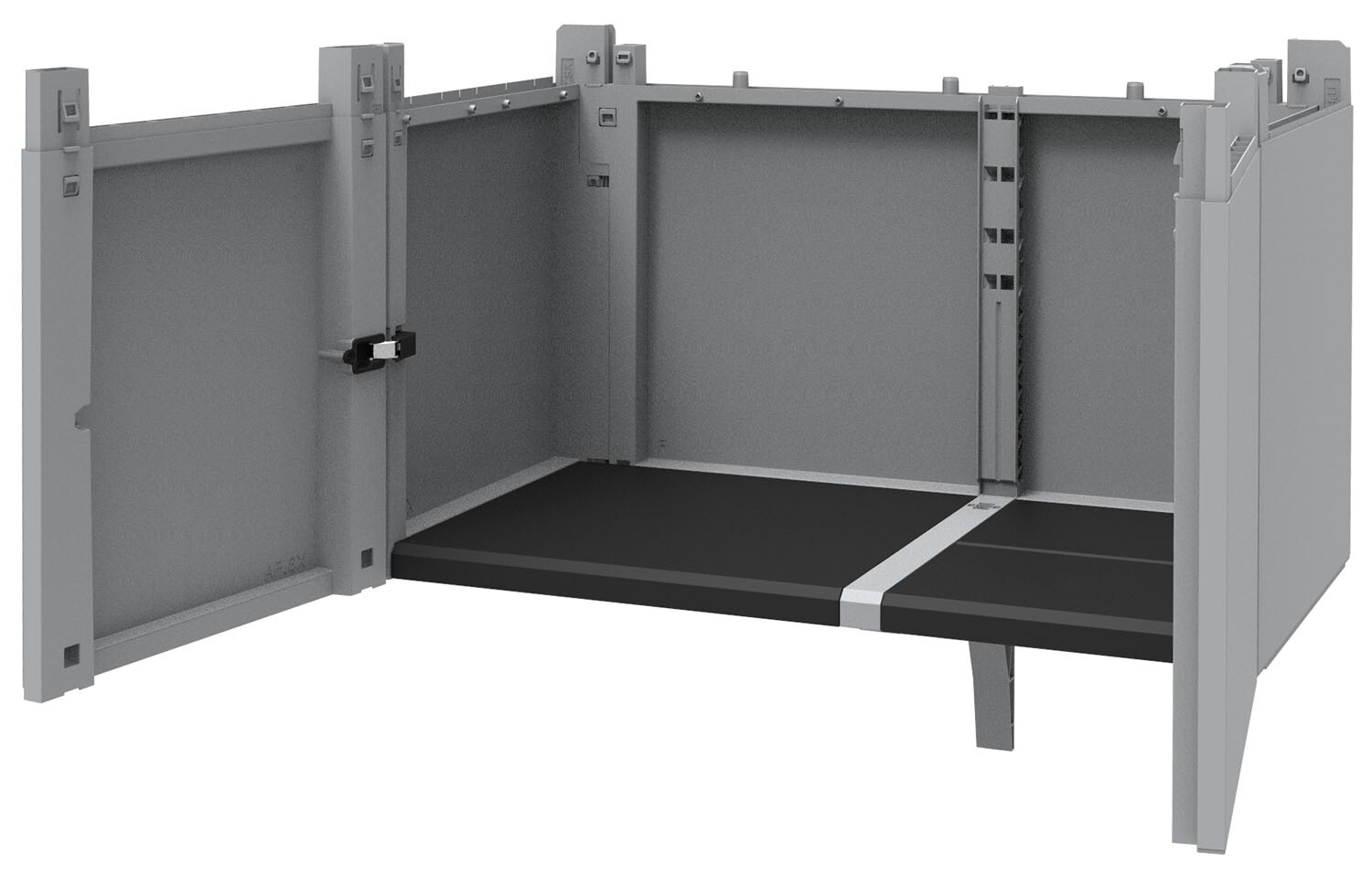 KIT ESTENSIONE PER ARMADIO MODULO SINGOLO CON RIPIANO MODULARE TRANSFORMING MODU