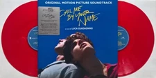 CALL ME BY YOUR NAME OST 2x LP RED VINYL LIMITED EDITION w/ POSTER & SHEET New