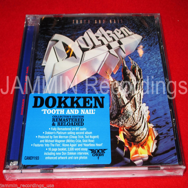 DOKKEN　Tooth And Nail　ドッケン　トゥース・アンド・ネイル Dokken Tooth And Nail Vinyl Record
