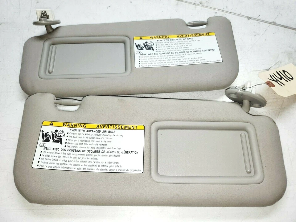 2016 LEXUS IS300 SUN VISORS SCREENS SHADES PAIR DRIVER & PASSENGER Y1410 Foto 3 de 4