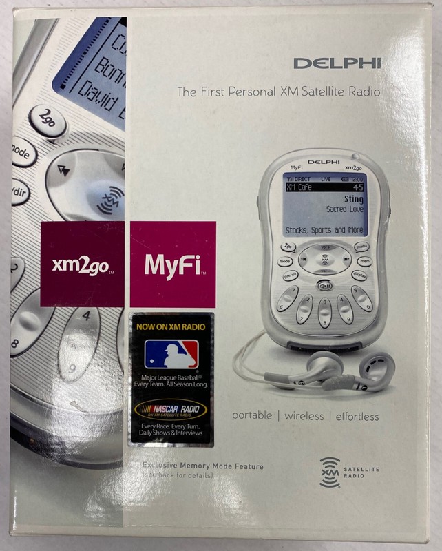 Sirius XM Satellite Radio Receiver Delphi XM2Go Home Kit