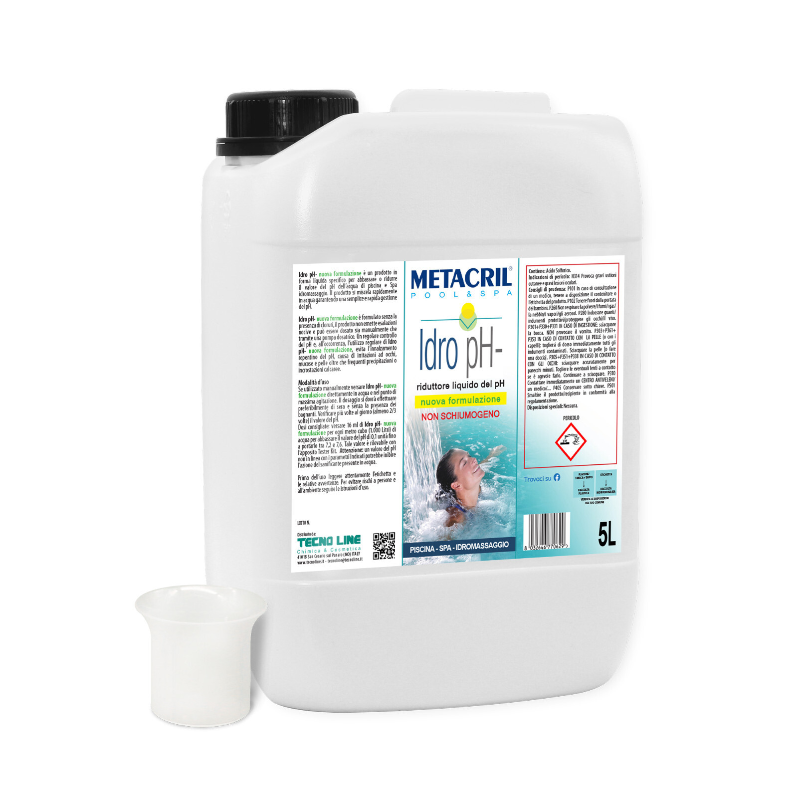 METACRIL Idro pH- nuova formulazione 5 litri