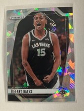 2024 Panini Prizm WNBA Tiffany Hayes #81 Cracked Ice Prizm Las Vegas Aces