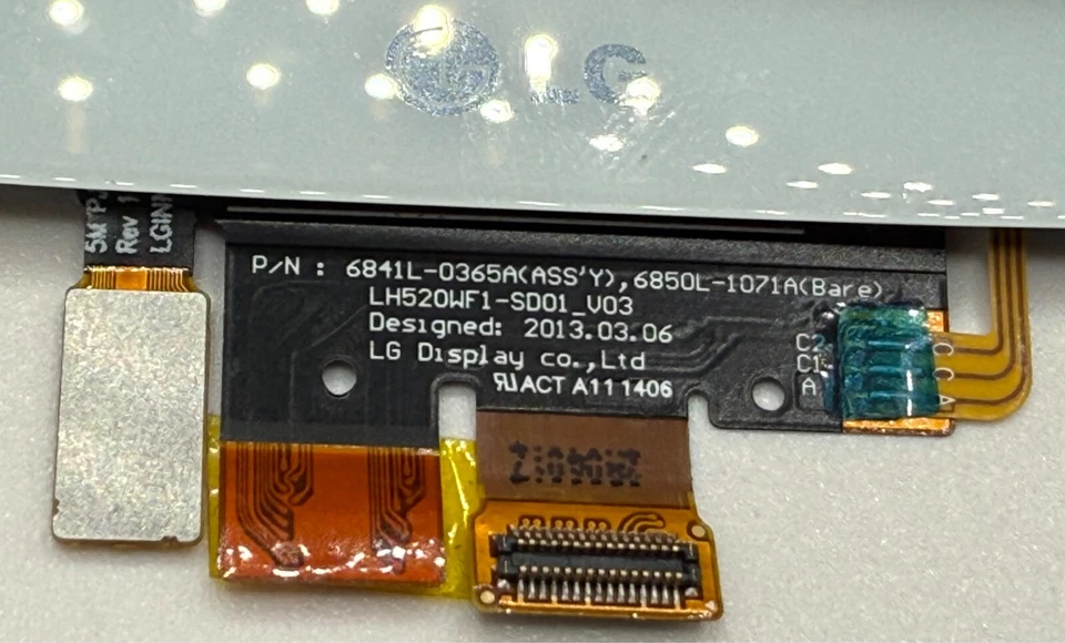 For LG G2 LCD DIGITIZER Display Assembly In White (US Version) - Image 2 of 3