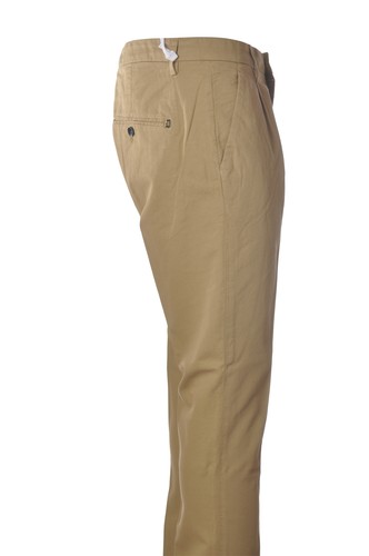 Dondup A sigaretta Uomo pantalone con pance e gamba affusolata beige 9910 |  eBay