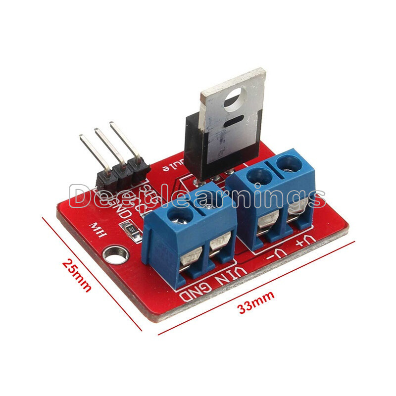 Modulo Driver 10 Pezzi IRF520 MOS FET Per Arduino Raspberry Pi - Foto 8