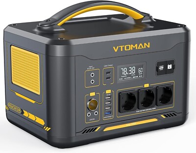 VTOMAN Jump 1500X Powerstation 1500W 828Wh Solargenerator mit erw. Kapazität