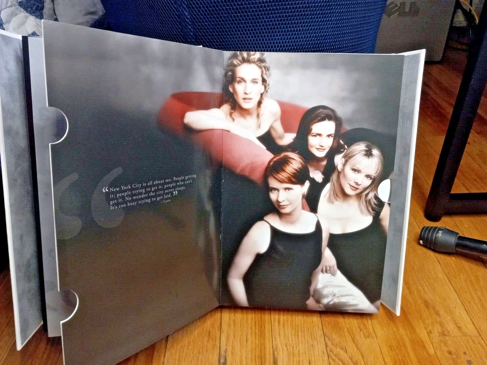 Sex and the City Series Seasons 1 thru 6 DVD Box Set Book Collection - NO MOVIES - Image 4 of 4