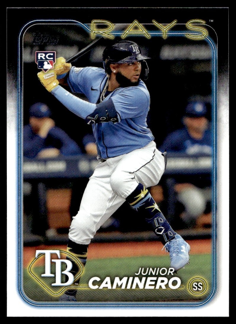 2024 Topps Series 2 #628 Junior Caminero Rookie
