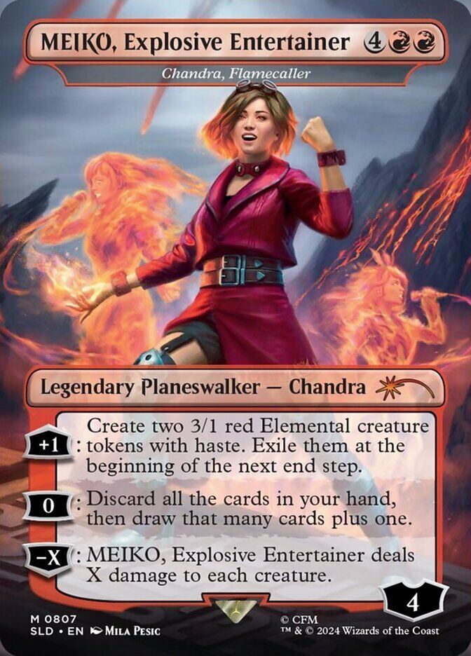 MTG Secret Lair x Hatsune Miku: Electric Entourage Foil MTG Secret Lair x Hatsune Miku: Electric Entourage Foil