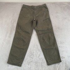 Vintage Nike ACG Pants Men 36x32 Olive Green Cargo Canvas Hiking Skater Y2K