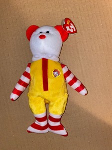 ronald mcdonald beanie baby