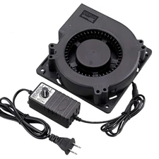 120mm x 32mm Blower Centrifugal Fan 110V 220V AC Powered Fan with Speed Contr...