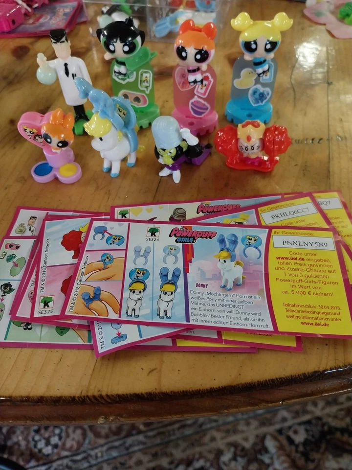 Komplettsatz Powerpuff Girls + alle BPZ *** SCHAUEN - Bild 1 von 1