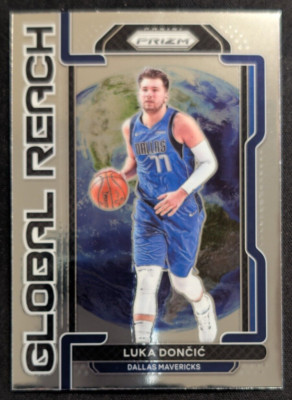 2021-22 Panini Prizm - Global Reach Luka Dončić #4
